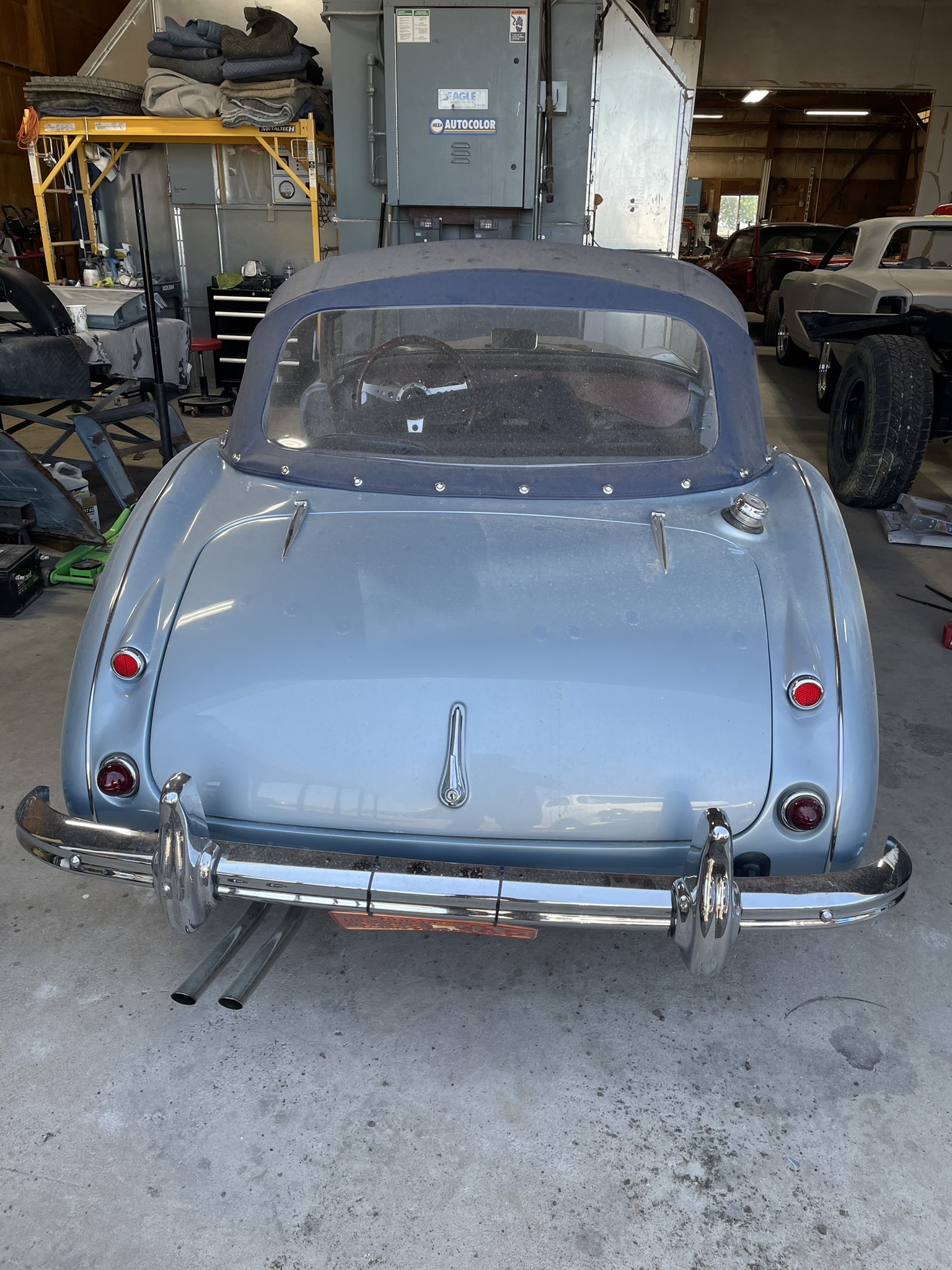 Austin Healy progress picture